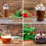 Cafe Daisy and Carnation Cafe Collage - Disneyland Resort Holiday Food 2024