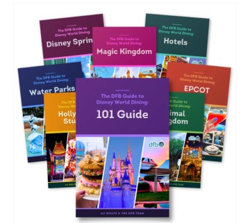 DFB Guide to Walt Disney World Dining eBook Covers - Your essential guide to planning Disney World dining.