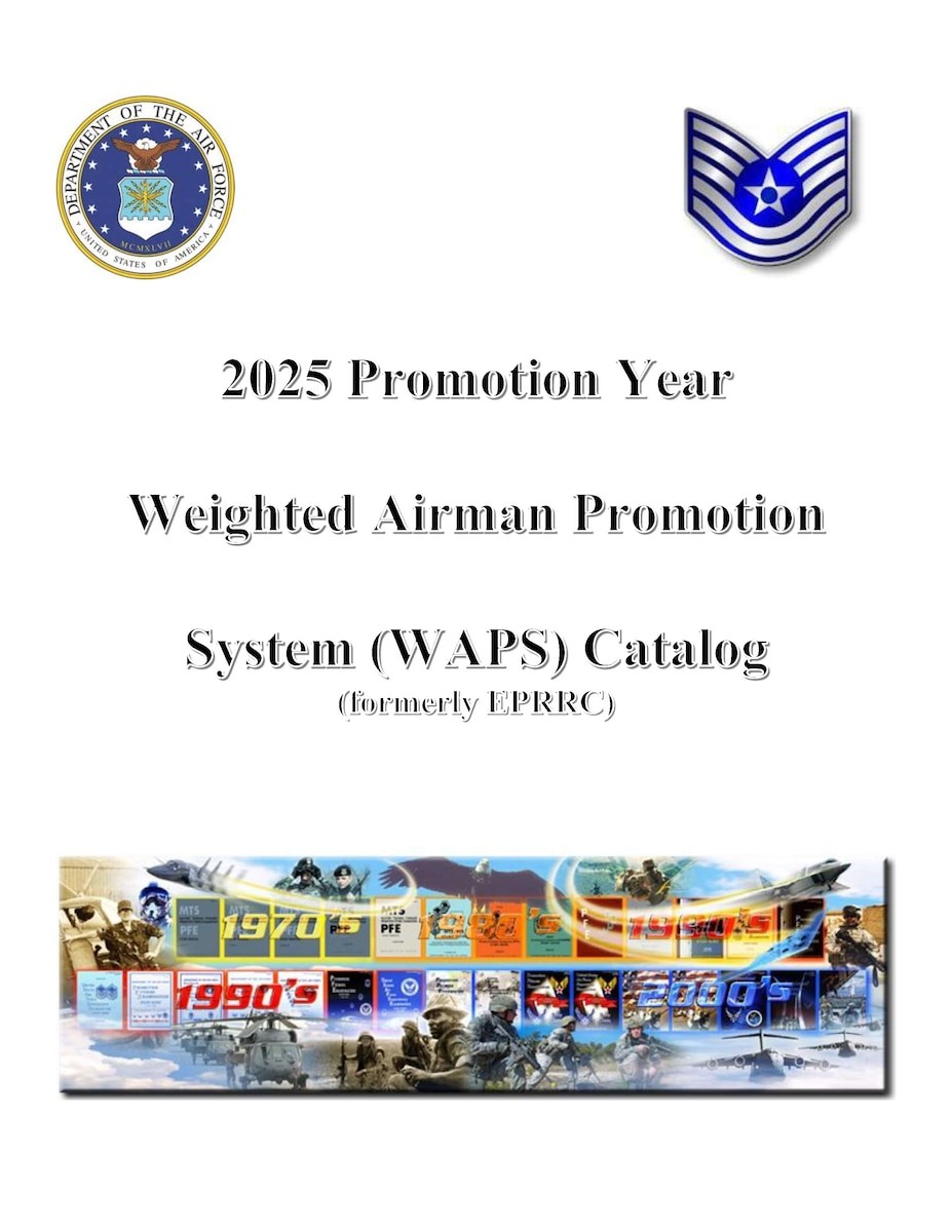 E6 2025 WAPS Catalog Study Guide