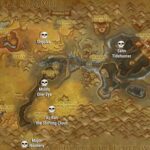 Map of Vale of Eternal Blossoms Rare Locations for Elusive Foes Achievement