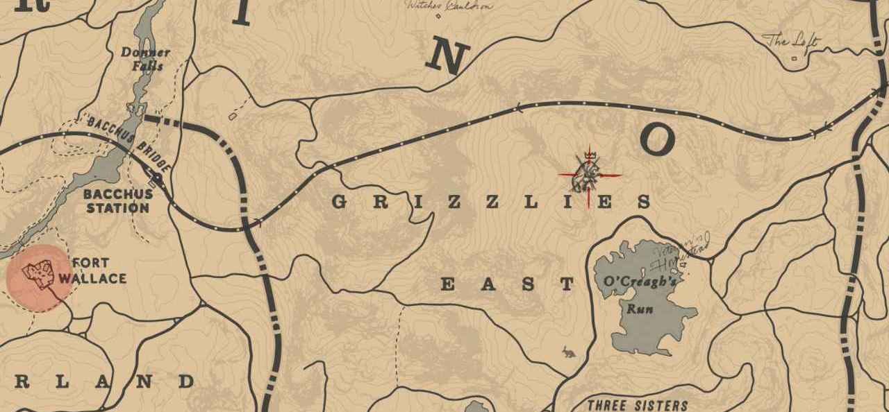 Legendary Grizzly Bear in Red Dead Redemption 2