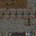 Factorio early concrete placement for base foundation and aesthetics