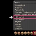 Accessing HUD Layout Menu via System Menu