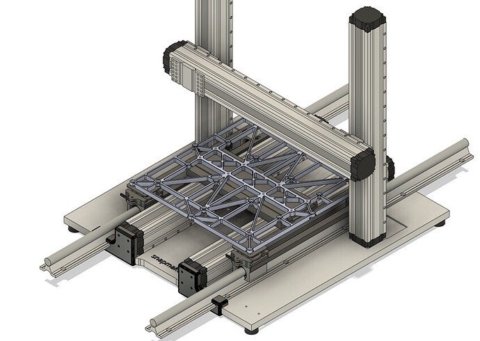 Assembly of linear guide system