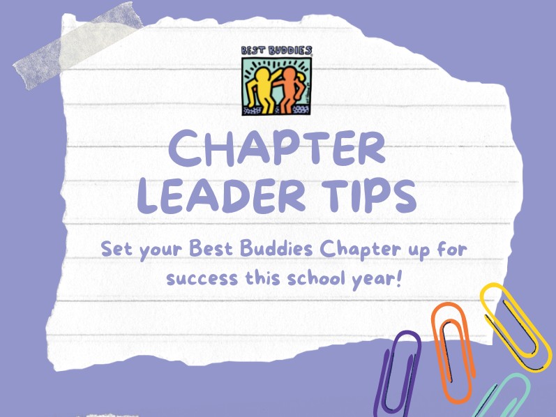 Chapter Leader Tips graphic