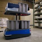 Types of AGVs - Chuck by 6 River Systems collaborative mobile robot