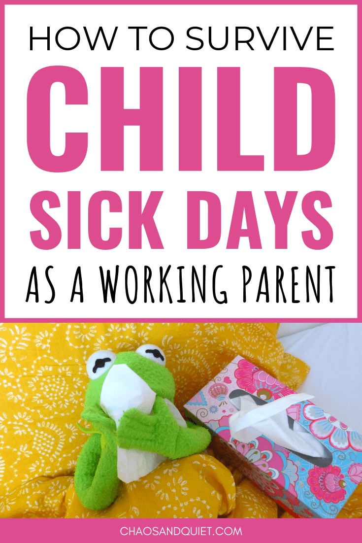 Dealing with a sick child is never easy, but handling a child sick day as a working parent can feel impossible! Here