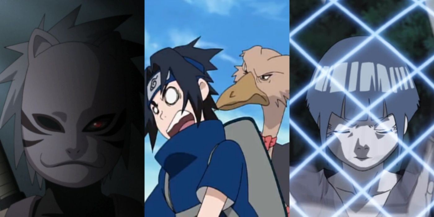 Collage of Kakashi, Sasuke, and Naruto