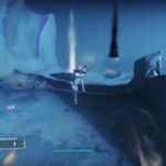 Guardians standing near Light and Darkness pillars in Destiny 2 Prophecy dungeon entrance