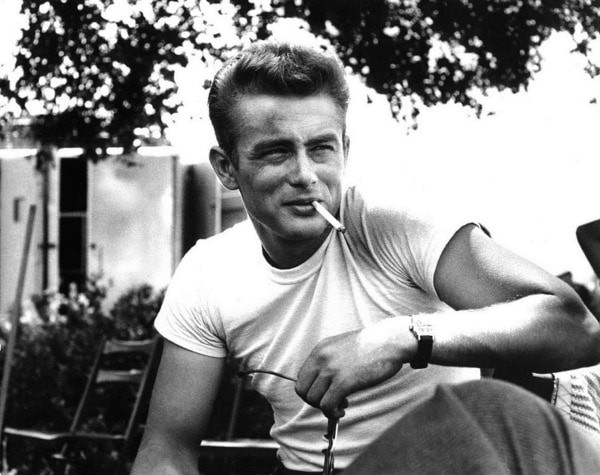 James Dean t-shirt, embodying timeless cool.