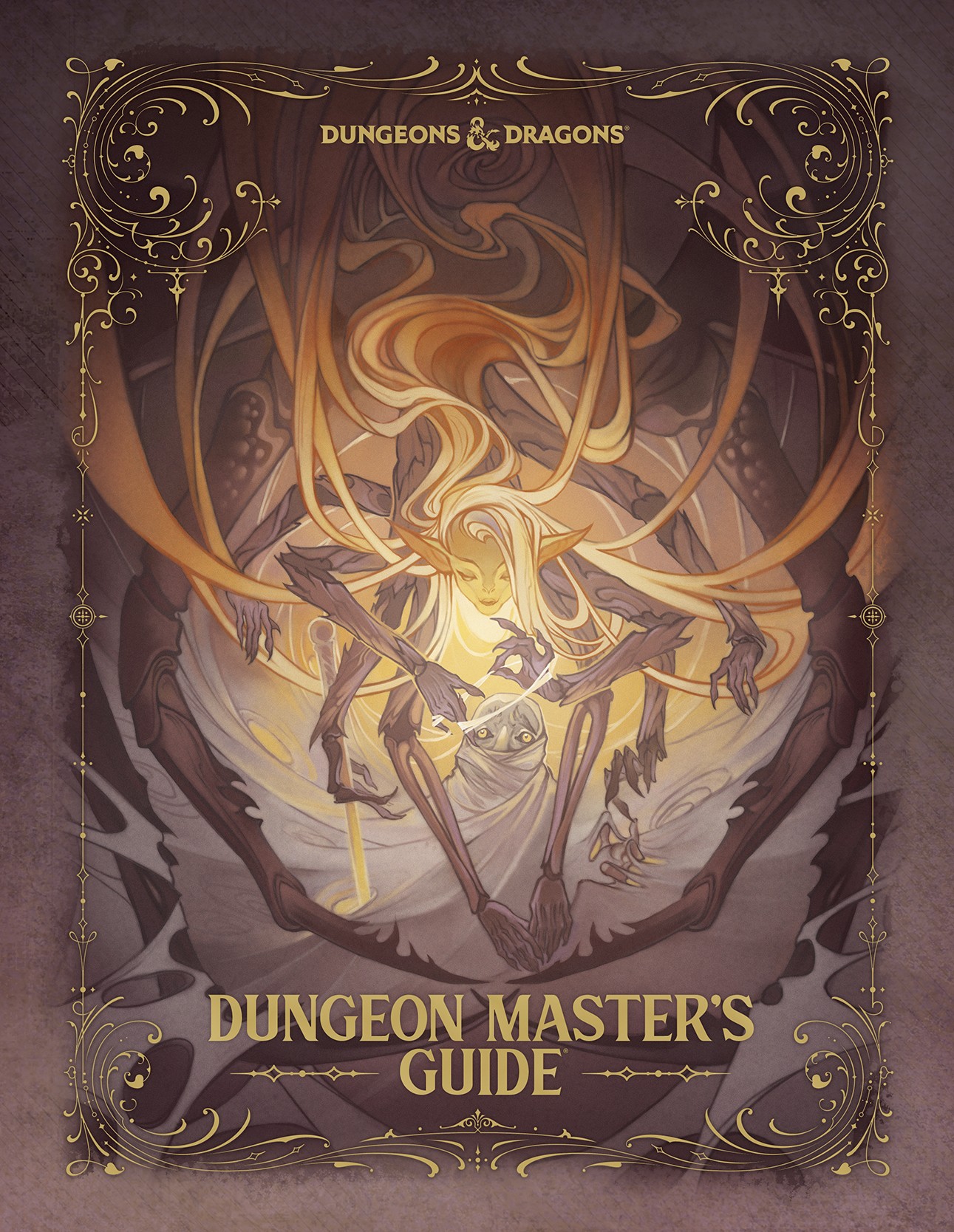 Alternative cover for the 2024 D&D Dungeon Master's Guide, showcasing updated artwork for the essential resource for Dungeon Masters