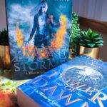 Empire of Storms and Tower of Dawn tandem read guide book cover featuring Sarah J. Maas novels