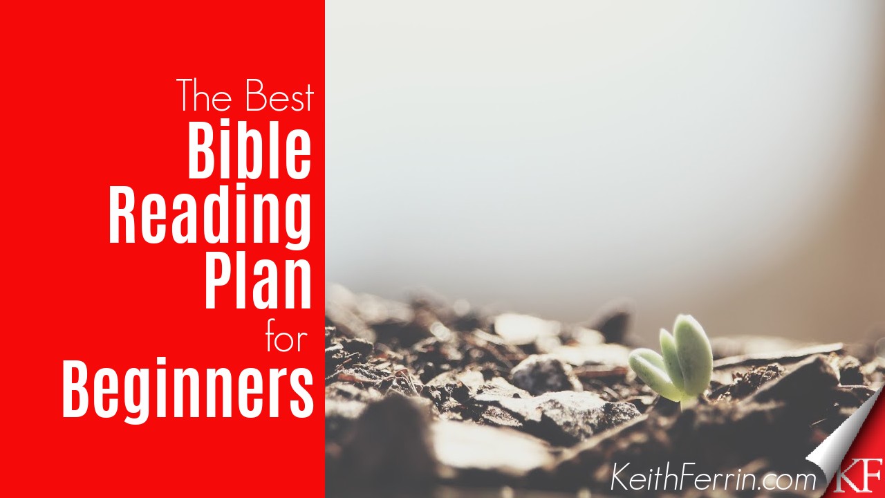 Best Bible Reading Plan for Beginners - Image showcasing the title of the article and visual elements related to Bible reading.