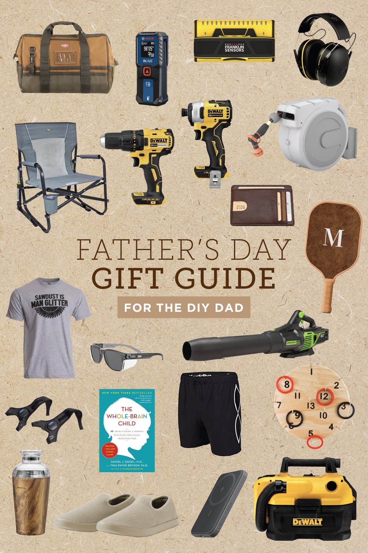 Father's Day 2024 gift guide featuring top gift ideas for dads