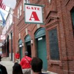 Fenway Park Tour Group at Gate A