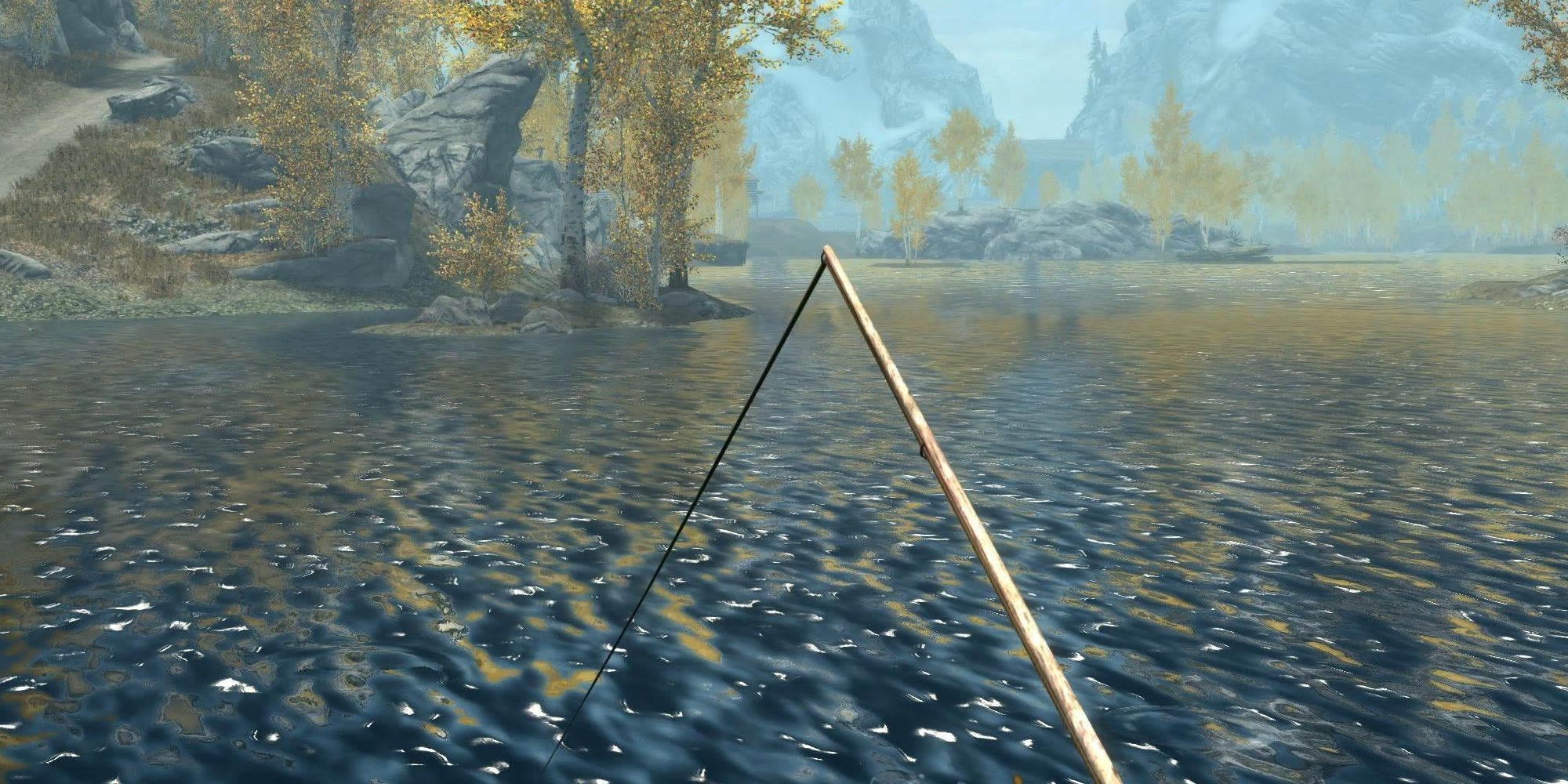 Fishing From Skyrim Anniversary Edition