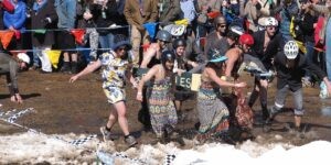 Frozen Dead Guy Days festival in Nederland, Colorado, featuring quirky and fun winter activities