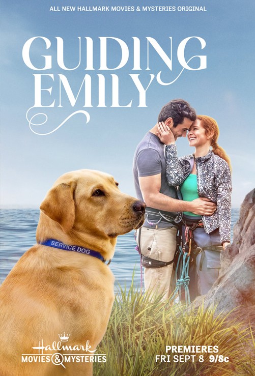 Guiding Emily Key Art featuring Sarah Drew and Antonio Cupo