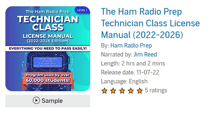 Ham Radio Prep Audio Book for Technician License Course cover