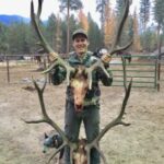 Horseback guided elk hunt in Montana wilderness