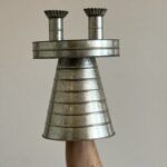 Galvanized Tin Vase by Fabien Cappello