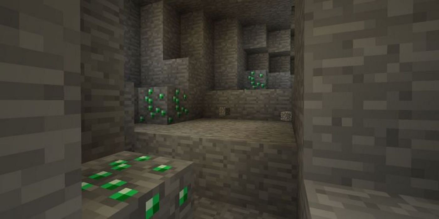 Minecraft Emerald Ore