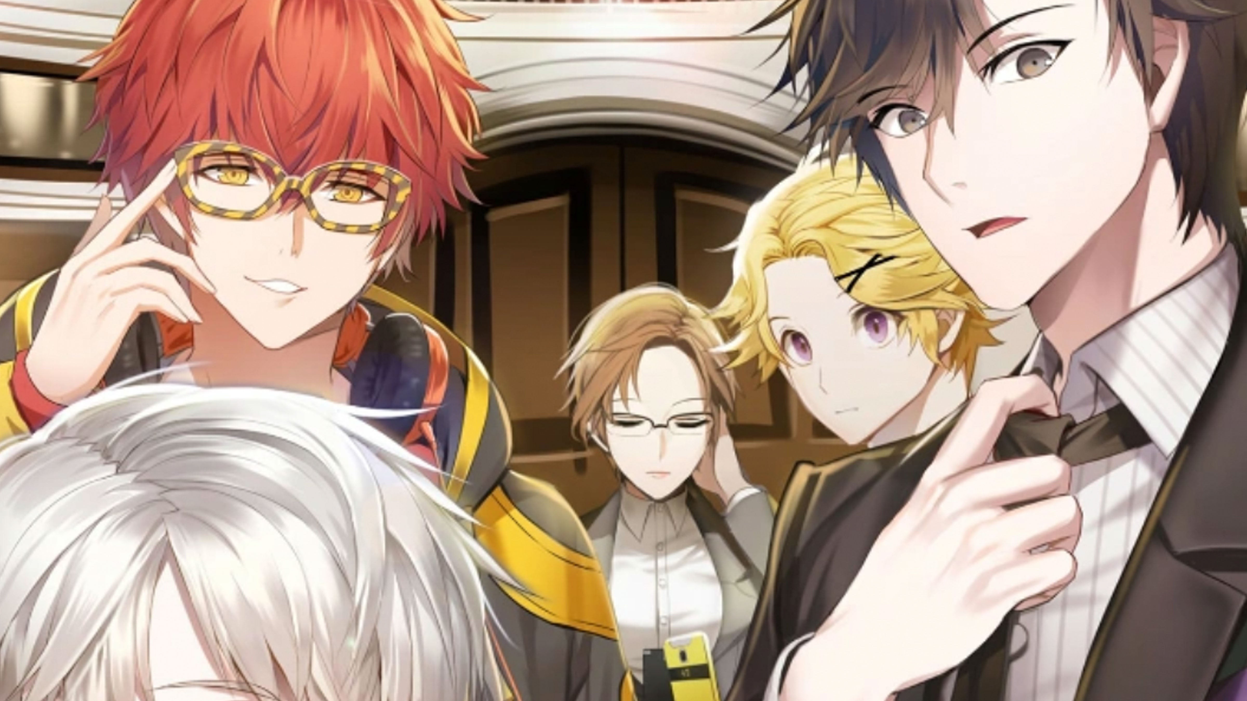 Mystic Messenger characters artwork