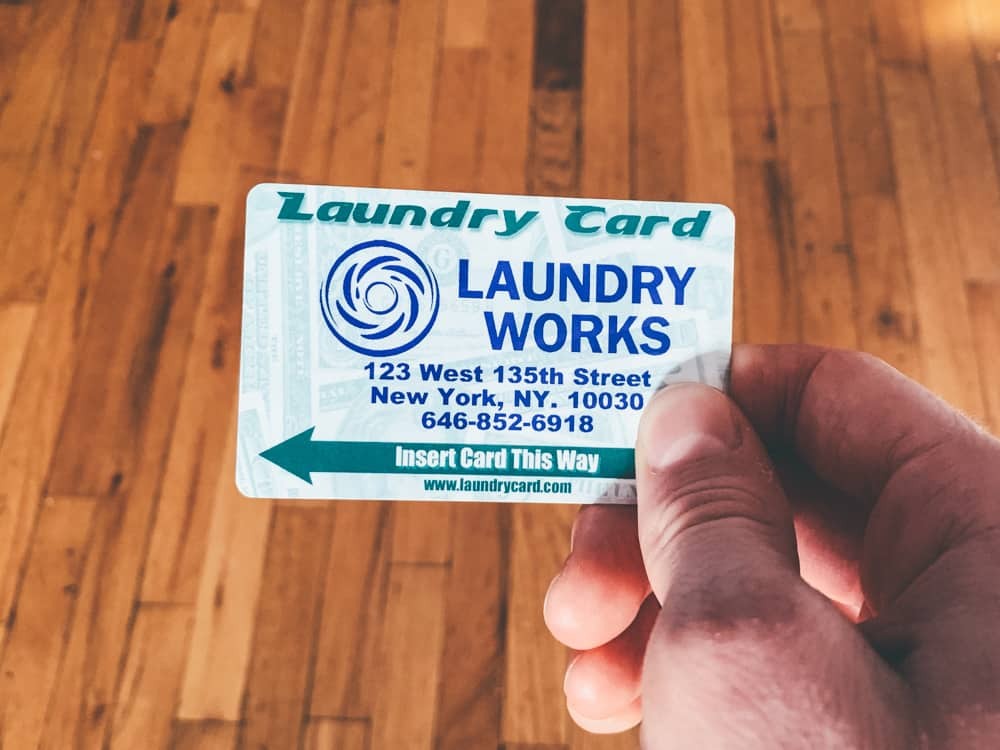 nyc laundromat card