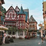 Picturesque town in Mosel Valley, Germany