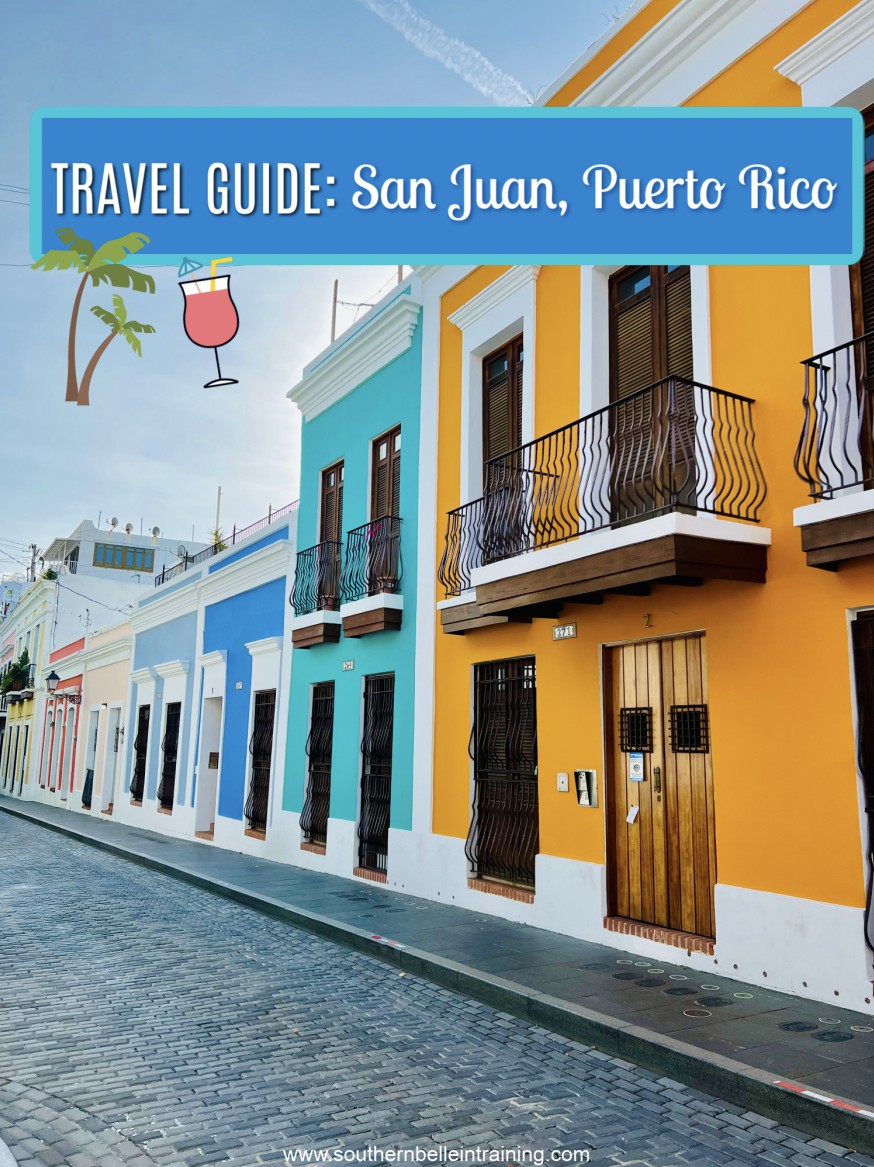 Colorful buildings in Old San Juan, Puerto Rico