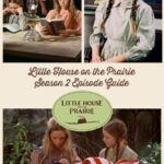 Little House on the Prairie Season 2 Episode Guide Banner: Image featuring the main cast of the Little House on the Prairie TV series, promoting a guide to all episodes in season 2, complete with fun facts and trivia for fans.