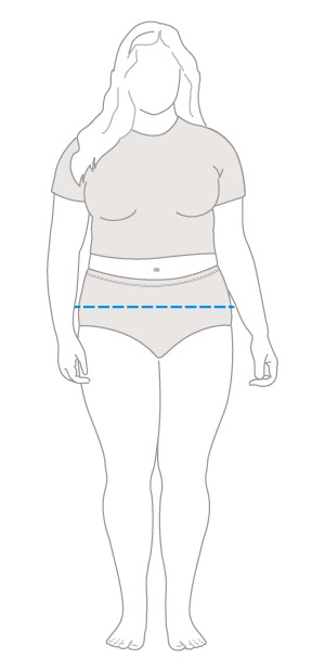 Plus size underwear size chart for women