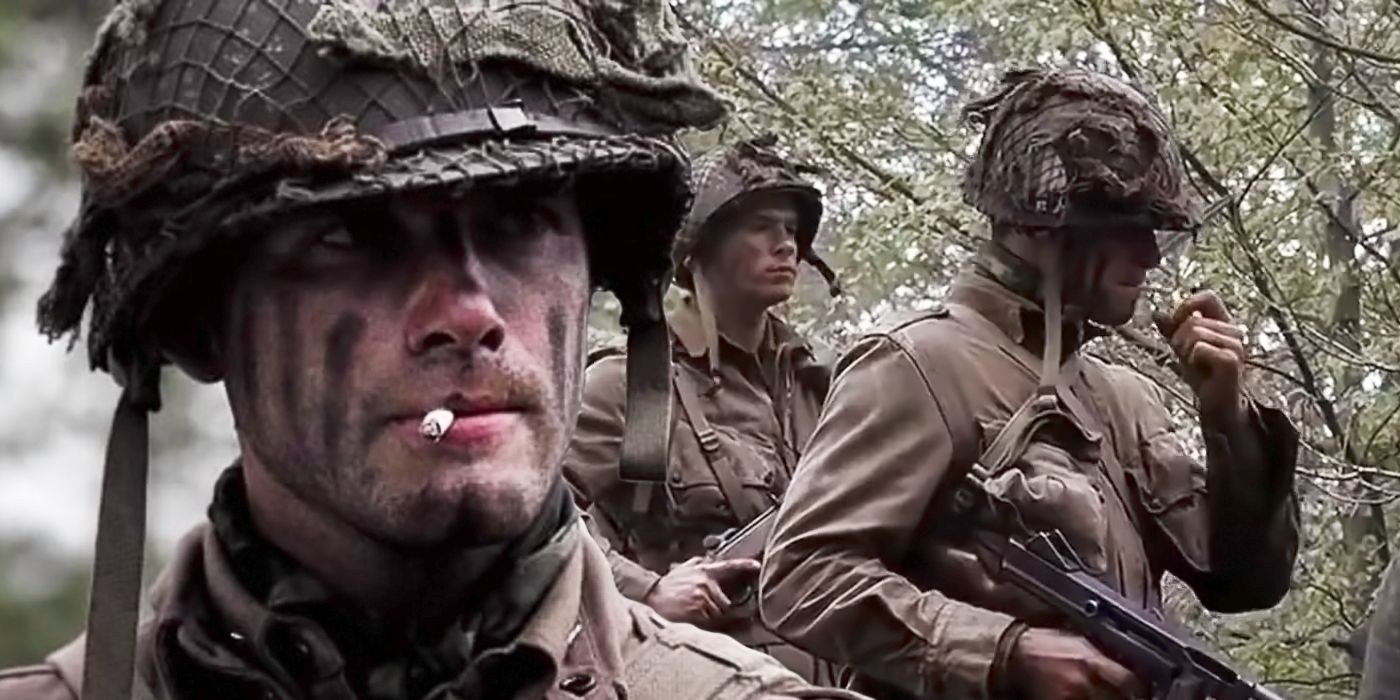 Speirs Smoking Cigarette Band of Brothers HBO