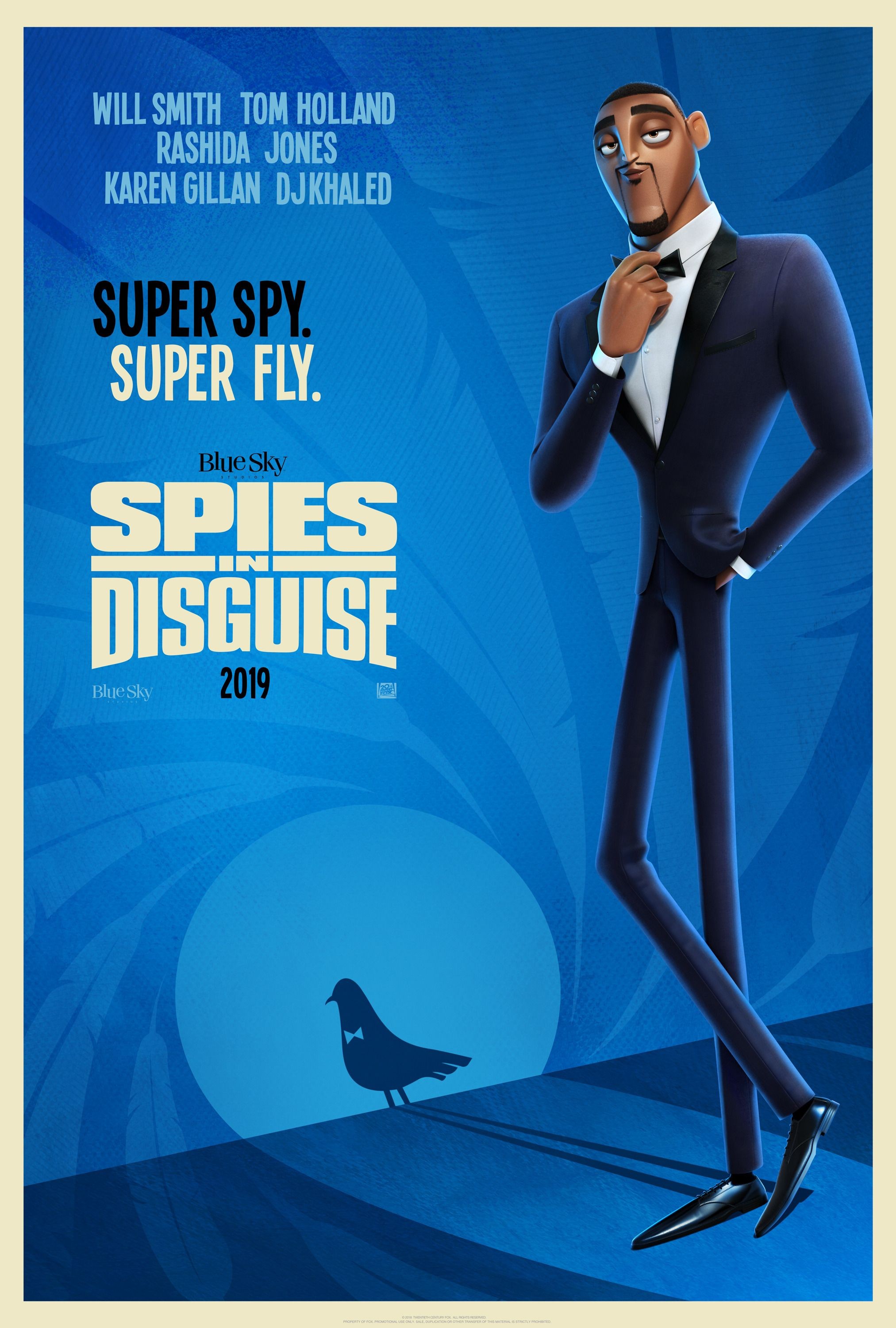 Spies in Disguise movie poster