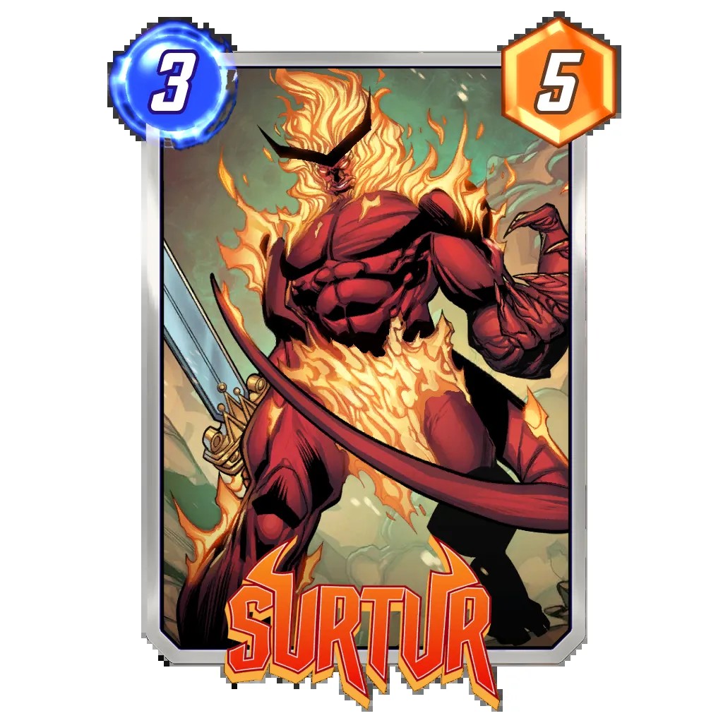 Marvel Snap Card Surtur