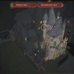 Astronomy Wing Floo Flame Locations in Hogwarts Legacy Map