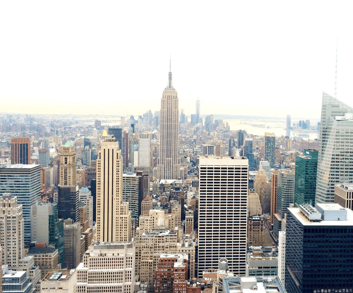 One of the best views from Top of the Rock and its perfect for anyone