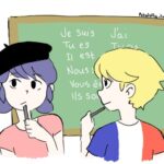 Duolingo and Memrise logos for learning French to watch Miraculous Ladybug episodes