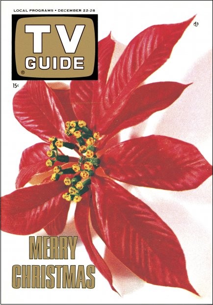 1962 Christmas TV Guide Cover