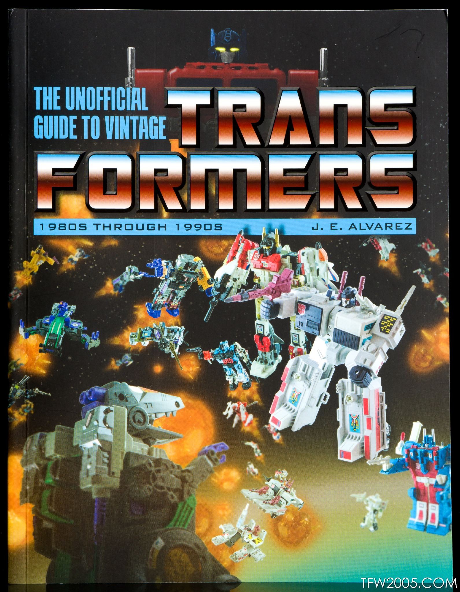 Vintage Transformers Unofficial Guide Book Cover