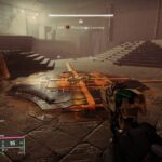 A Guardian examines a charging plate in Destiny 2’s Salvation Edge raid