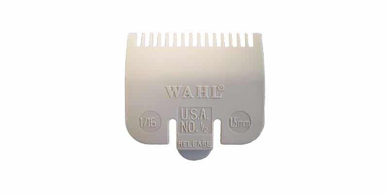 Wahl 1/16 inch light gray clipper guard for precise hair cuts