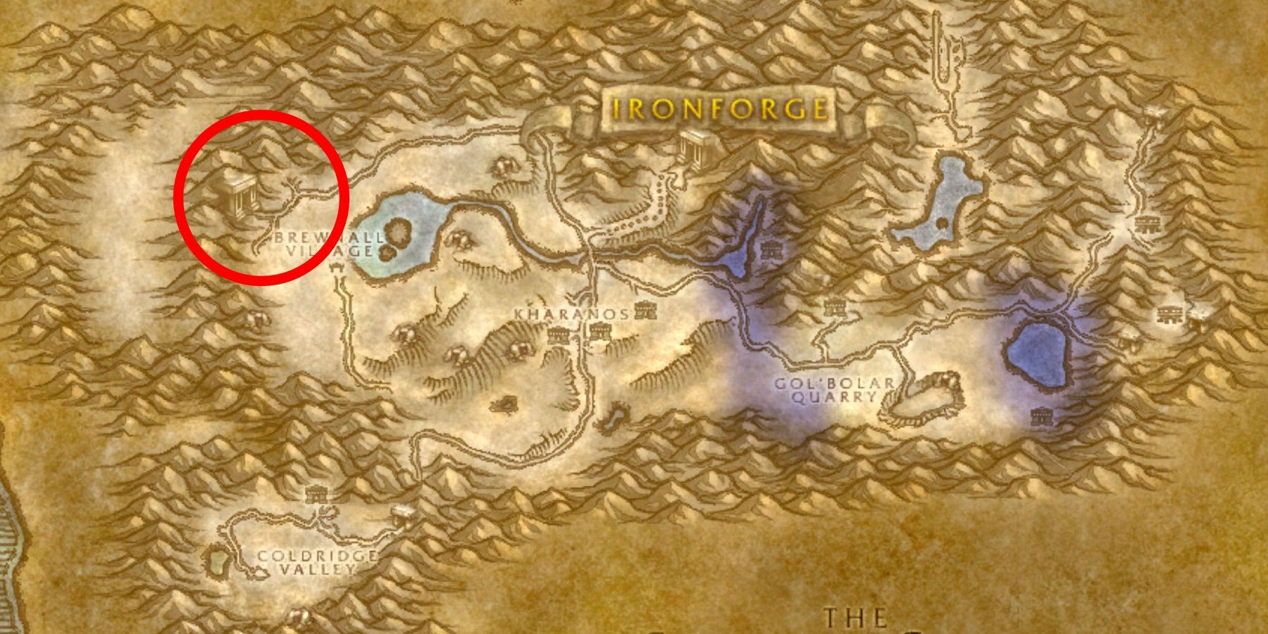 Gnomeregan Raid Entrance Location in Dun Morogh for WoW Season of Discovery